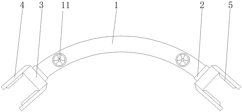 一种PPR交叉半圆弧弯管的制作方法