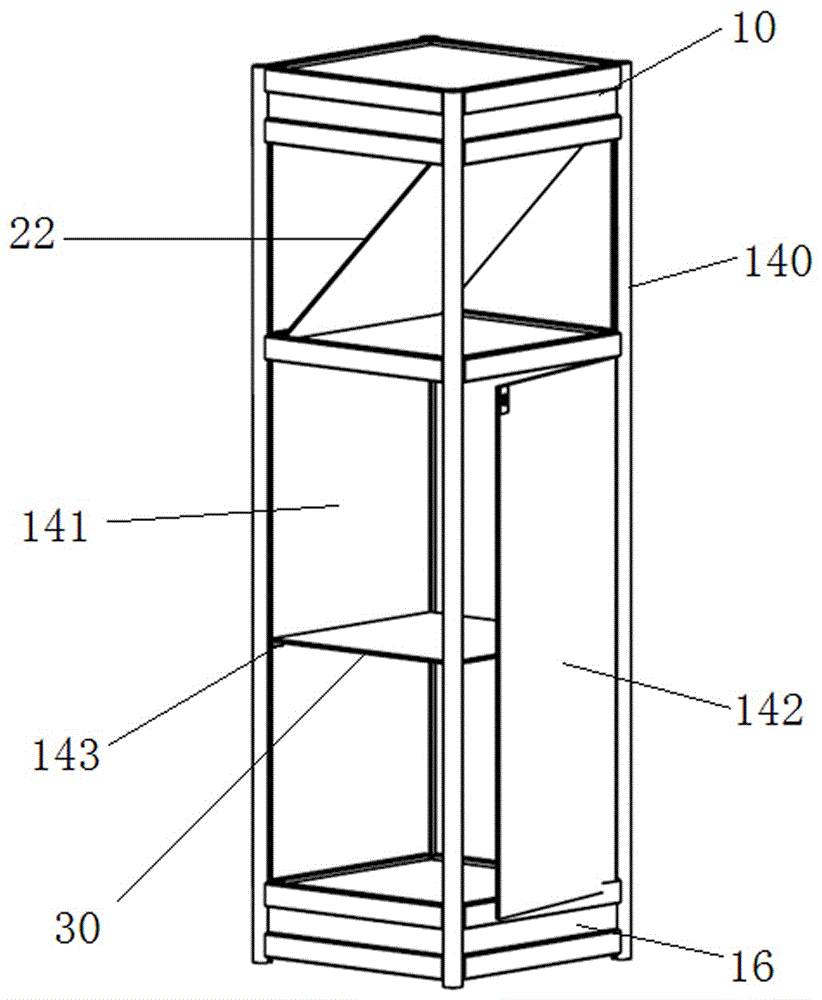 一种橱窗式全息展示柜的制作方法