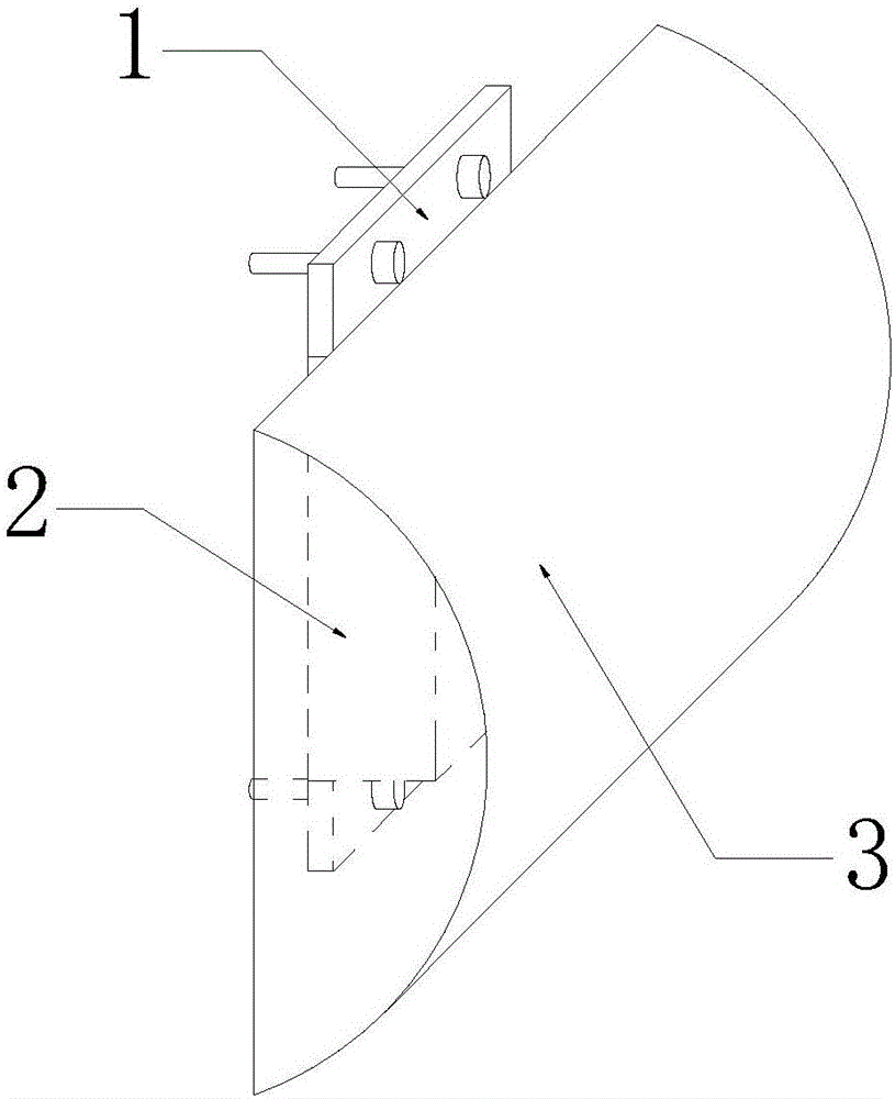 一种运输车辆防撞罩的制作方法