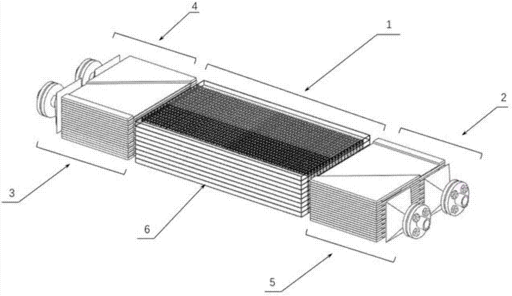 一种立体交错旋流结构印刷电路板式换热器的制作方法