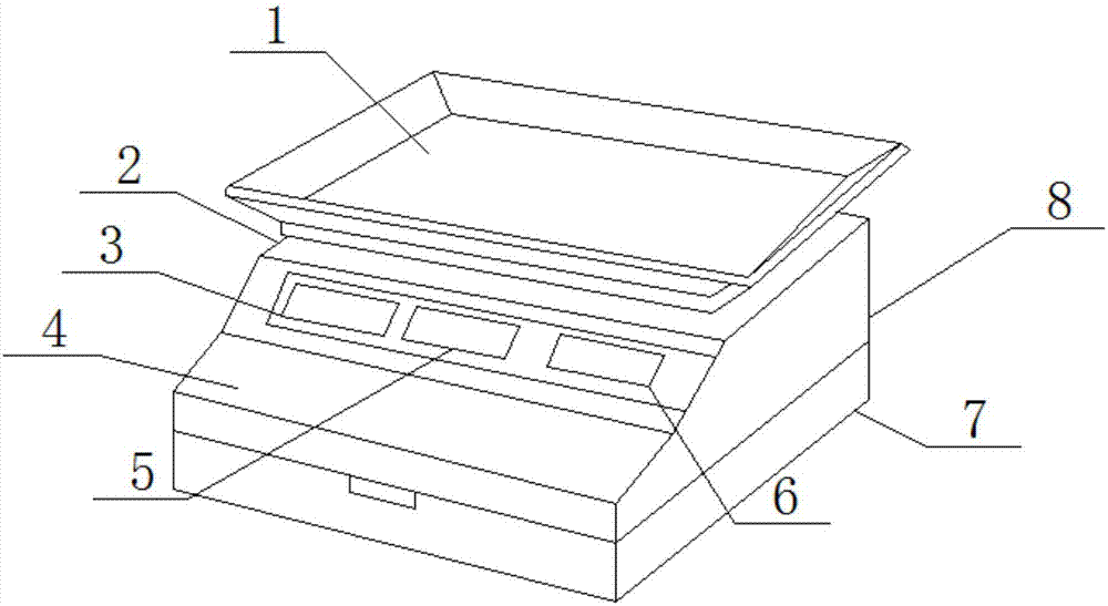 一种方便使用的电子秤的制作方法