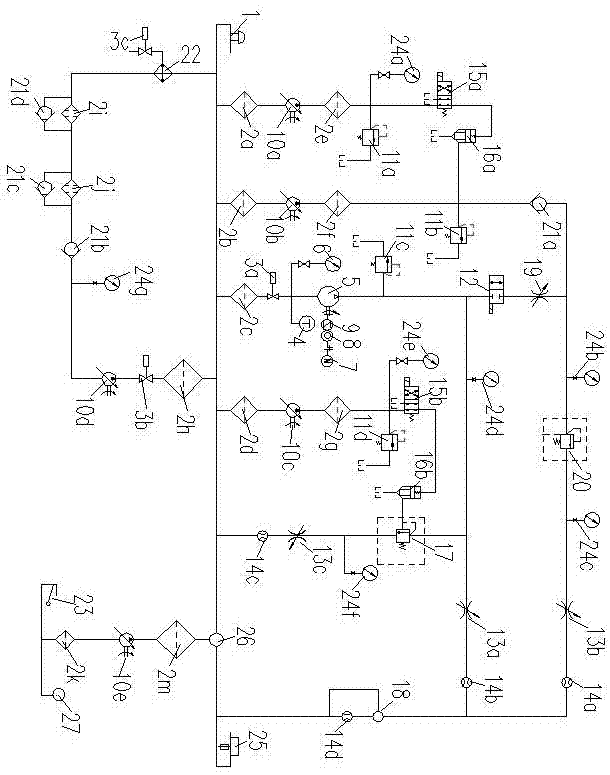 一种用于测试新型变速泵的试验台及其工作方法与流程