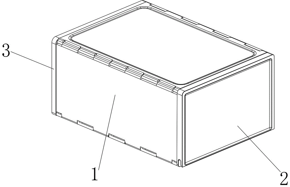 一种新型折叠收纳箱的制作方法