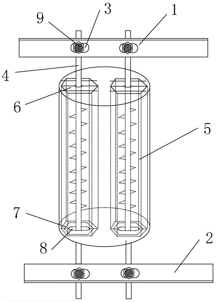 一种电除尘器阴极线调节定位结构及其施工方法与流程