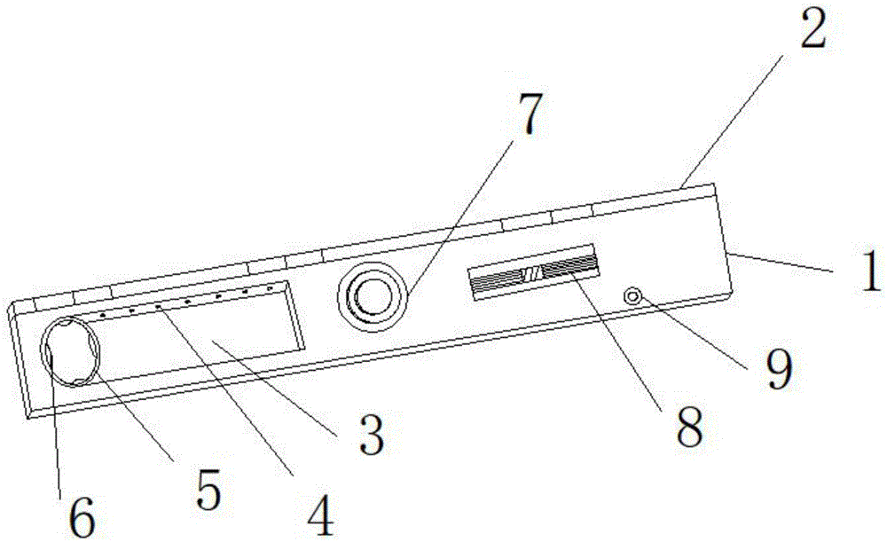 一种教学用多功能教尺的制作方法