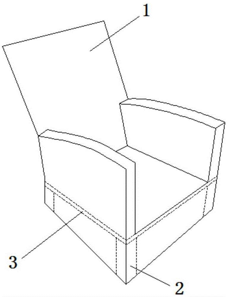 一种稳固型铝藤椅的制作方法