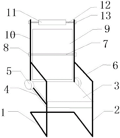 一种双状态应用家具办公用椅的制作方法