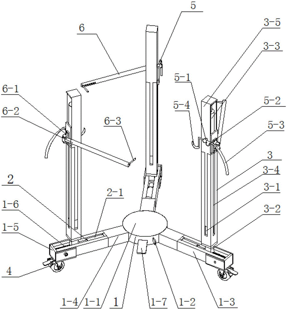 一种移动式调节高度和直径的装袋辅助装置的制作方法