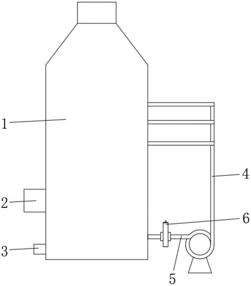 一种喷淋洗涤塔的制作方法