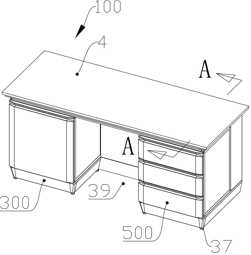 柜台中间体单元及应用所述中间单元的实验室用工作柜台的制作方法