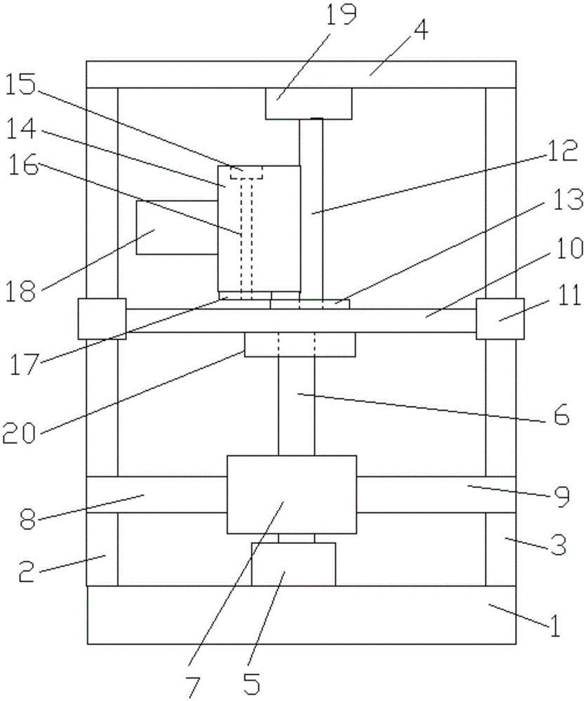 一种耐热低气味玻纤增强ABS复合材料用粉碎机的制作方法