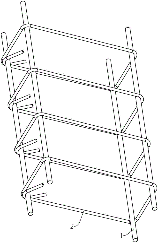 一种柱箍筋安装尺的制作方法