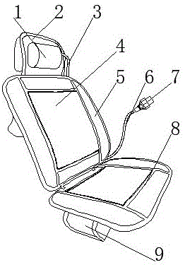 一种高效透气型汽车座椅面料的制作方法