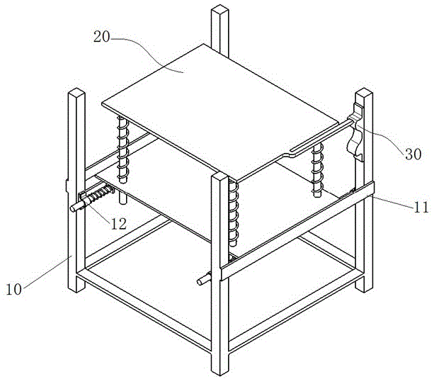 一种钢片错位堆垛装置的制作方法