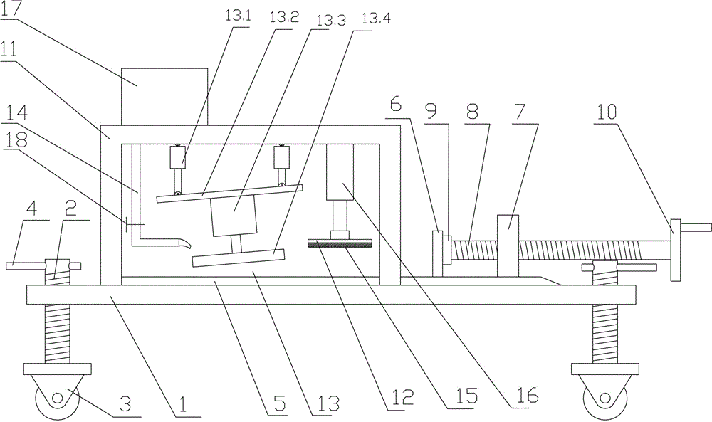 一种瓷砖磨边装置的制作方法