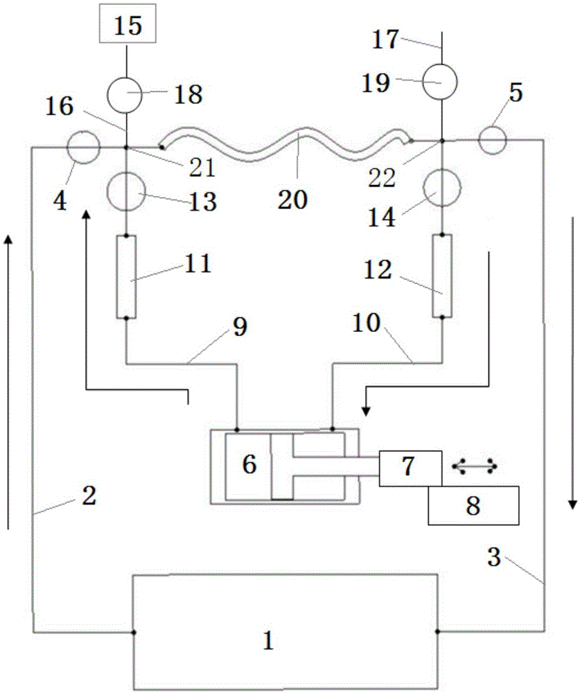 尼龙管往复加热成型机的制作方法