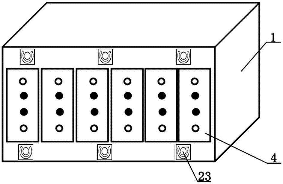 嵌入式光纤储纤箱的制作方法