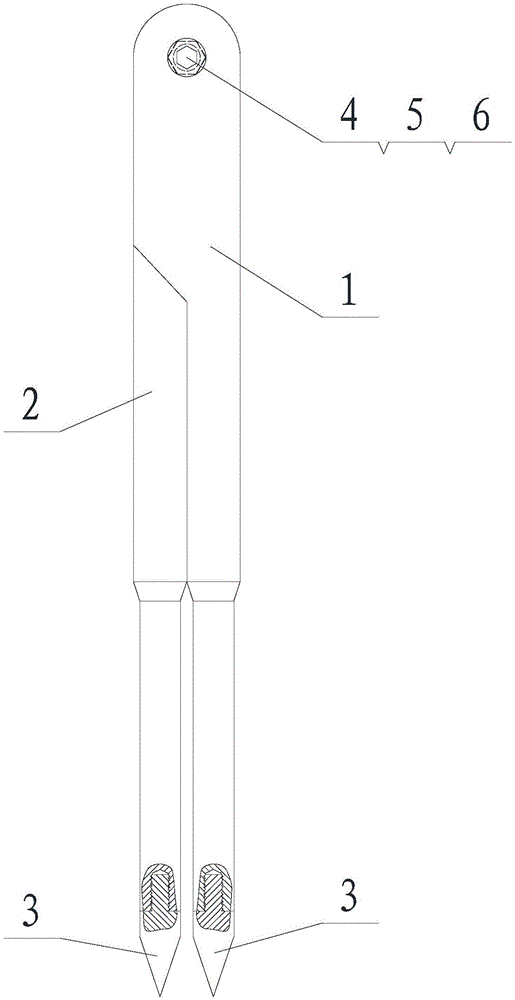 一种阻尼度可调及可换划针式金属划线用划规的制作方法