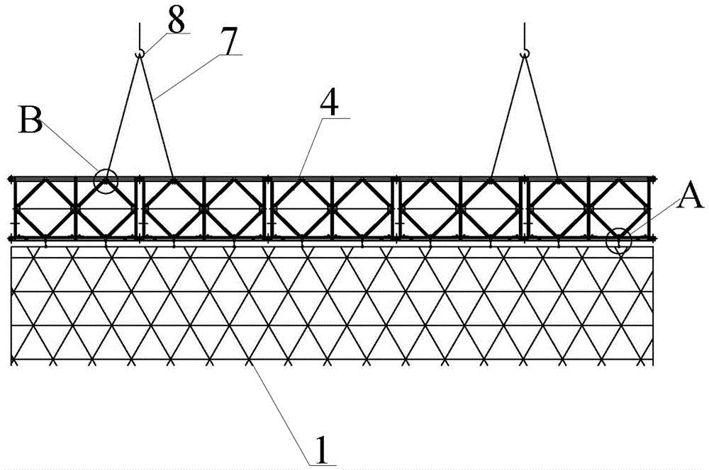 一种用于吊装钢筋笼的组拼式大体量吊装扁担的制作方法