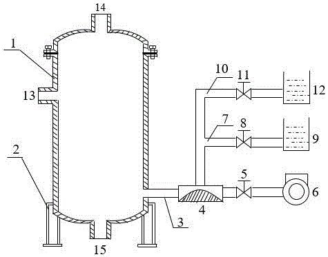 一种自动吸液的油气分离装置的制作方法
