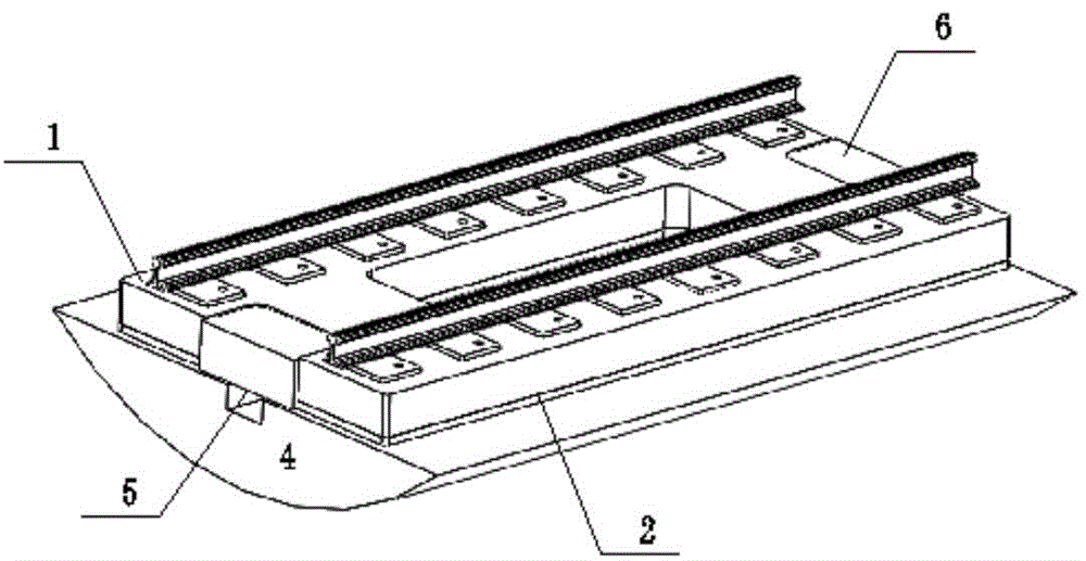 背景技术:预制板式整体道床是在高速铁路板式无砟轨道的基础上,研发的