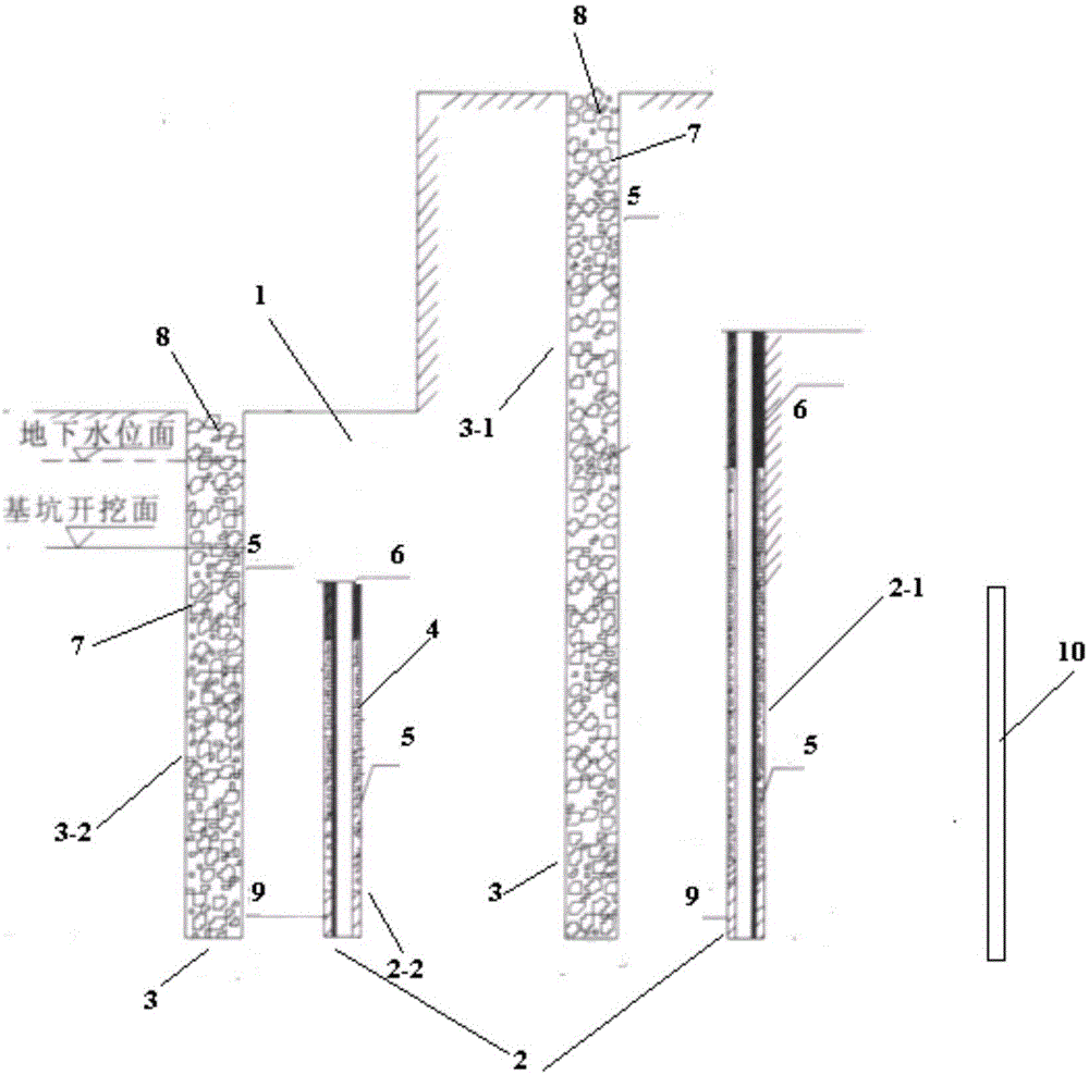 一种适用于海绵城市建设的砂石渗井的制作方法