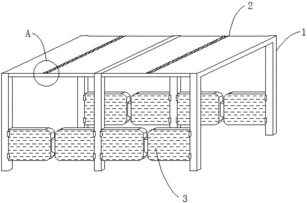 一种建筑施工的安全防护棚的制作方法