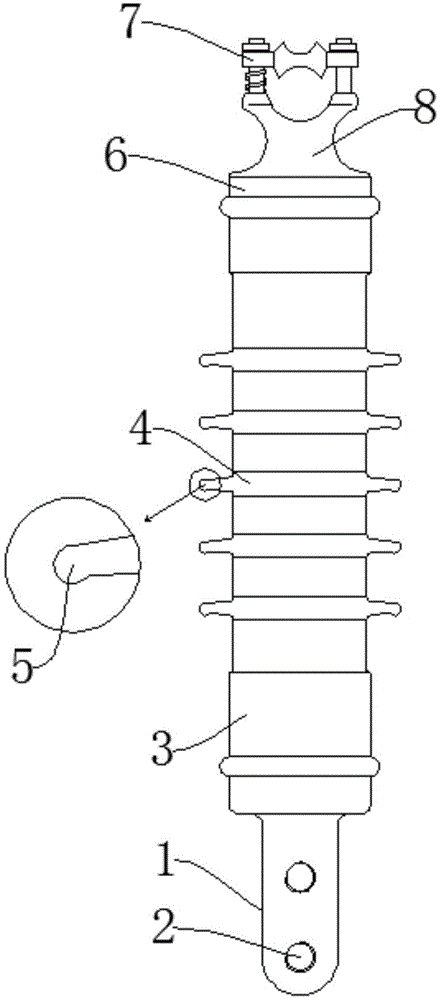 复合绝缘横担线路柱式绝缘子的制作方法