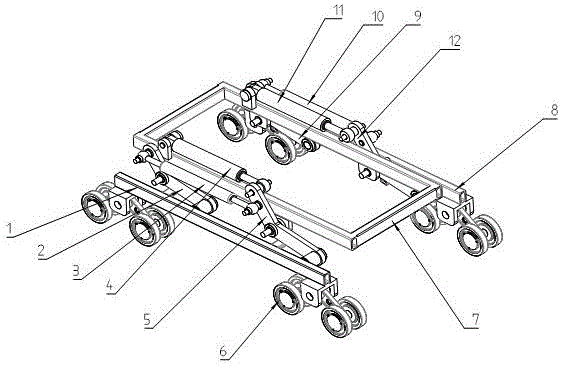 一种微型丘陵山地履带拖拉机自动调平装置的制作方法