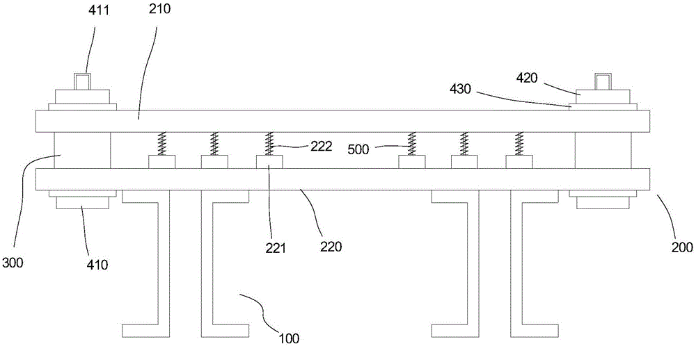 电梯强驱主机的固定装置的制作方法