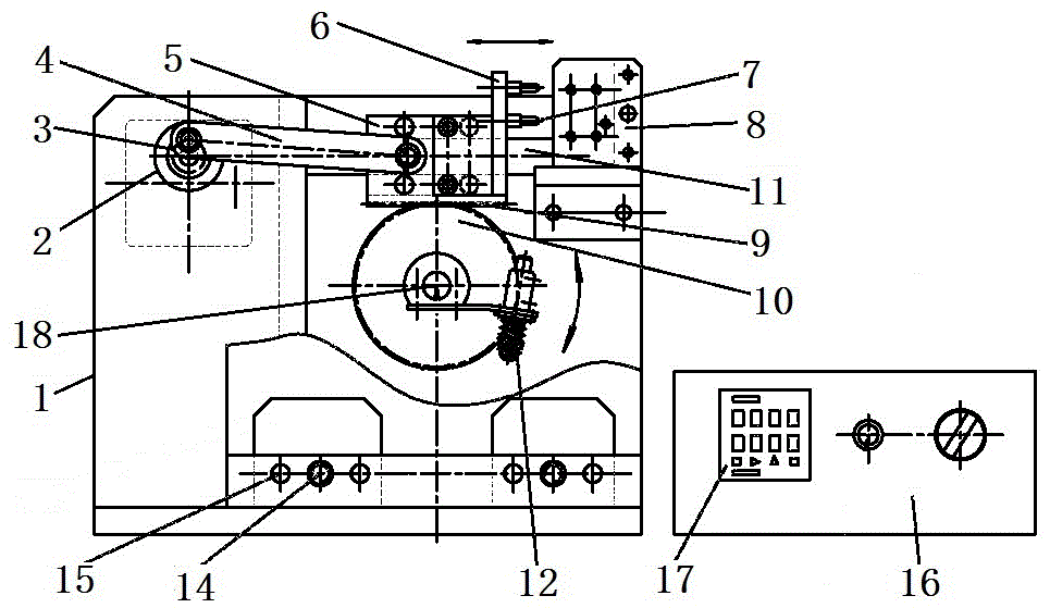 一种开关按钮寿命试验机的制作方法