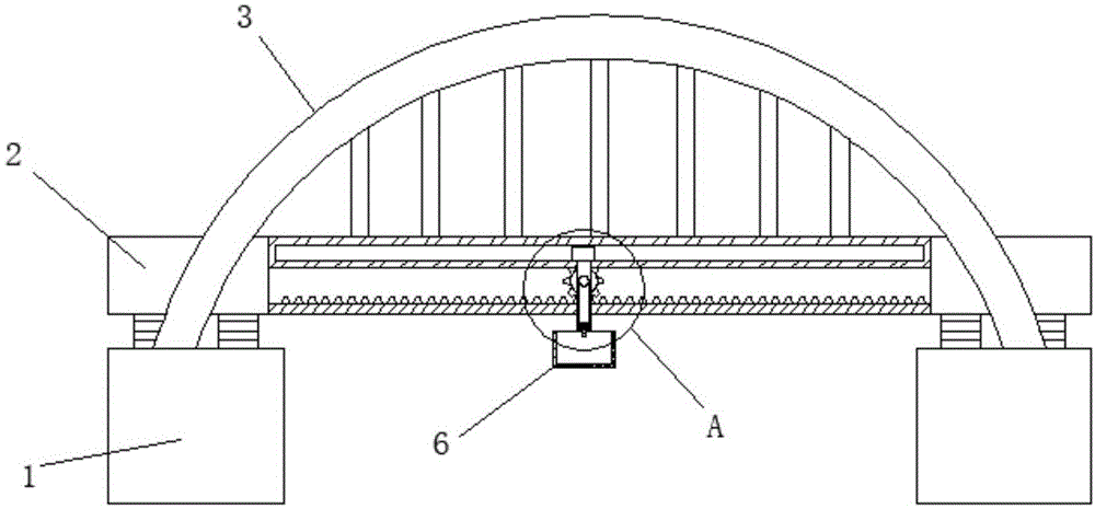 一种便于检测维修的连续梁拱组合桥梁的制作方法