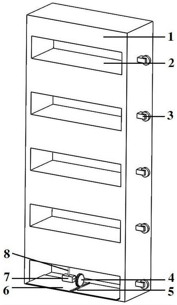 一种底缘突出平板闸门装置的制作方法