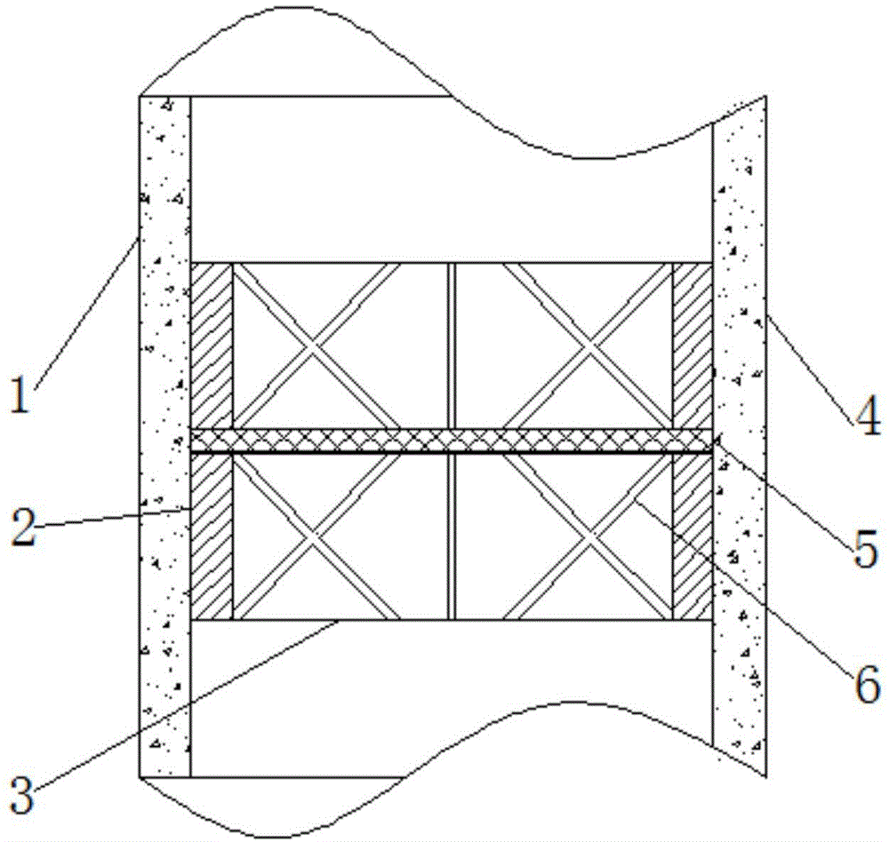 一种地铁施工用基坑护坡支撑结构的制作方法