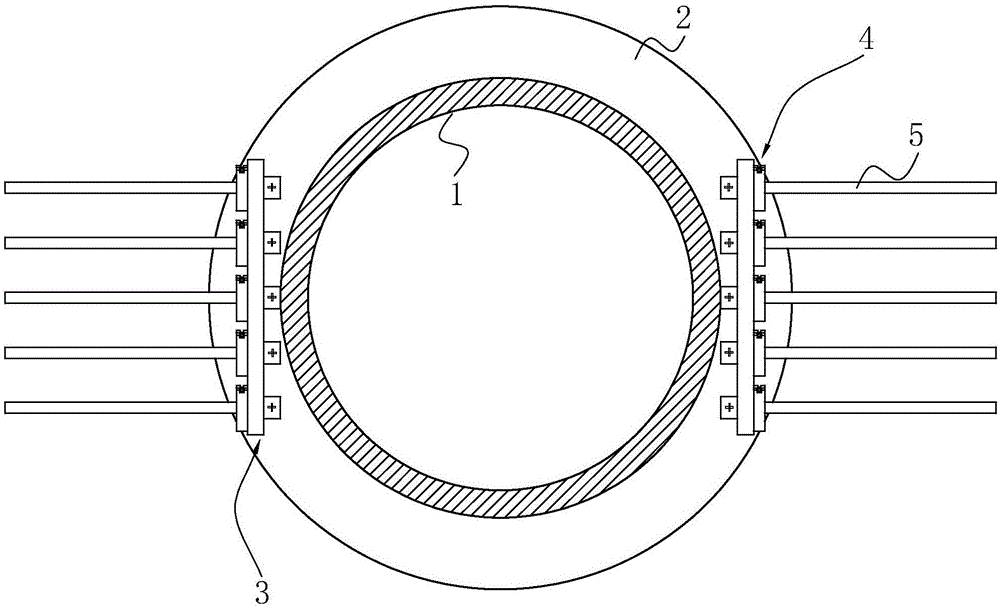 钢管叠合柱与钢筋连接装置的制作方法