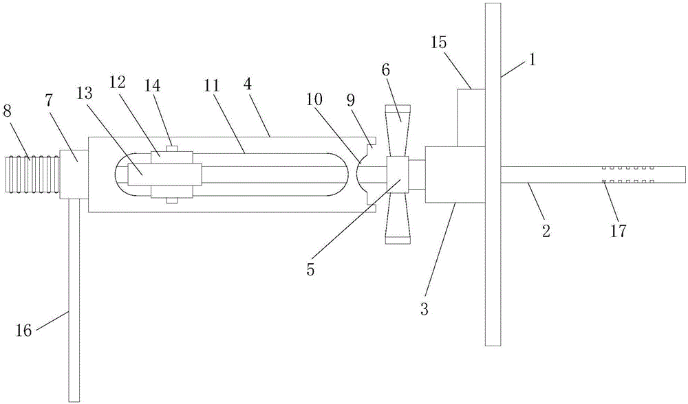 建筑施工用模板加固装置的制作方法