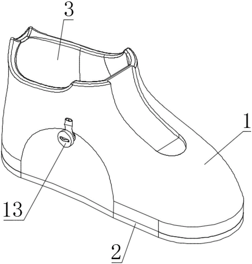 一种具有换气通风功能的鞋垫及其配套的鞋子的制作方法