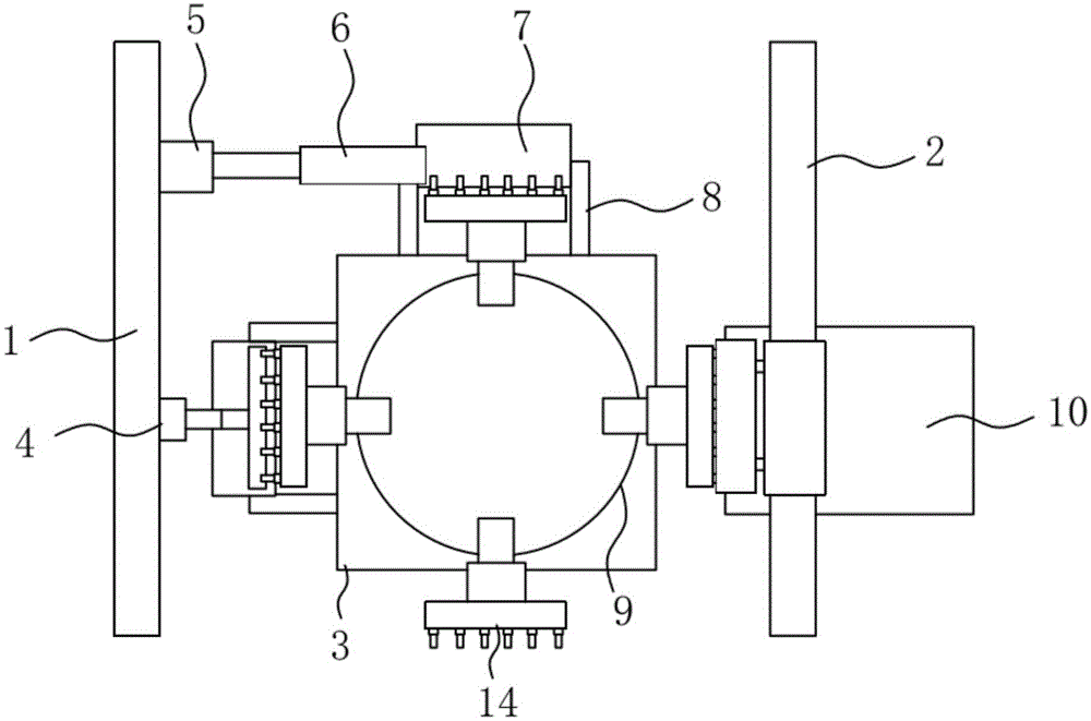 线圈自动搪锡机夹具的制作方法