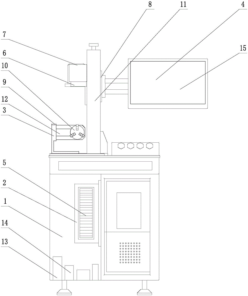 一种高速激光剥漆机的制作方法