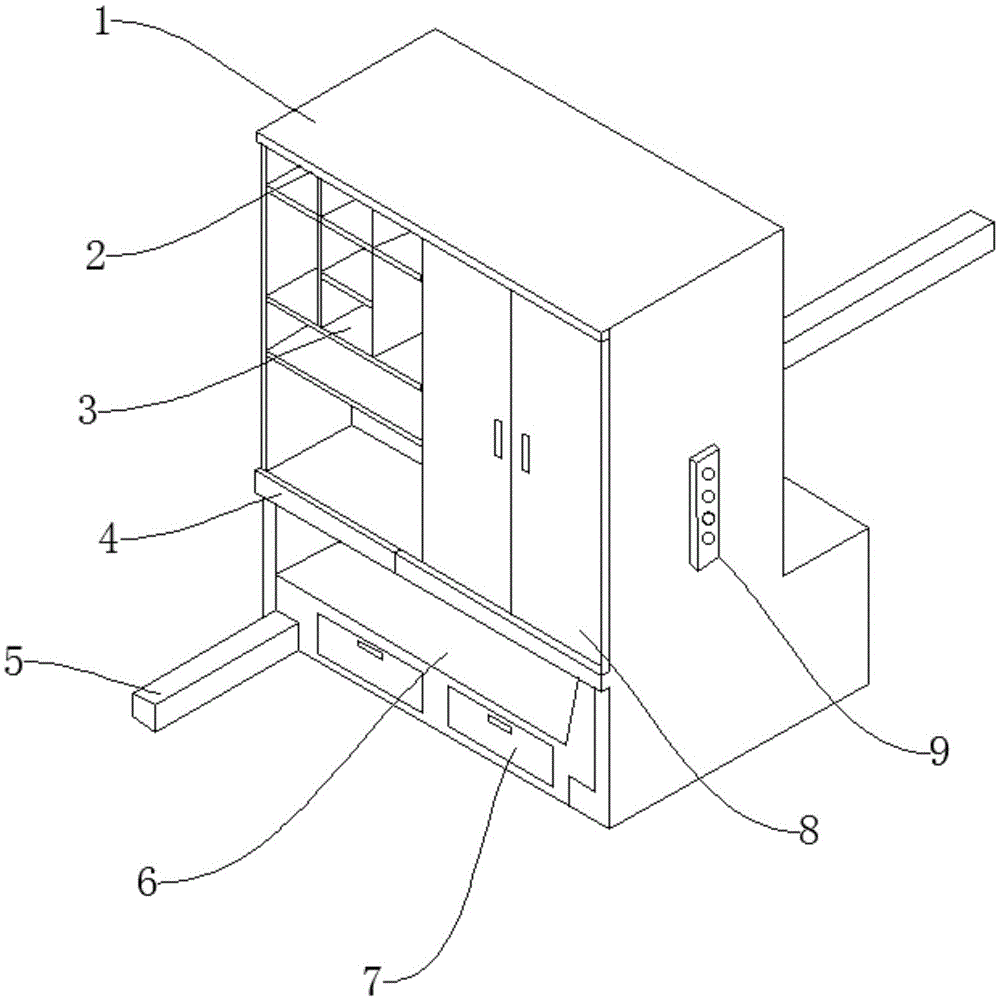 一种可空间复用技术的折叠家具的制作方法