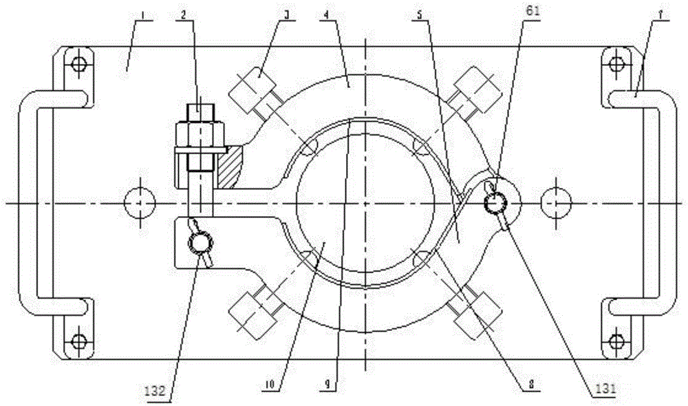 一种球体夹持锁紧机构的制作方法