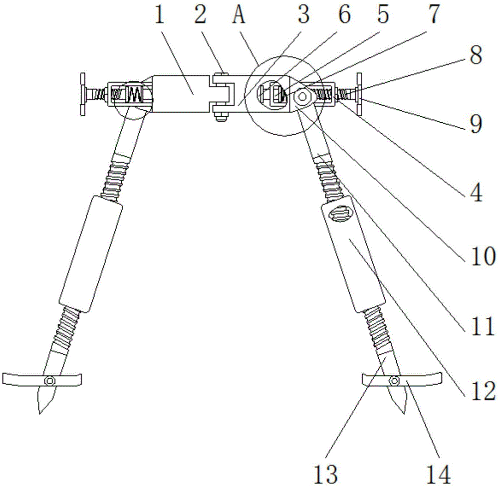 一种园林树苗固定装置的制作方法