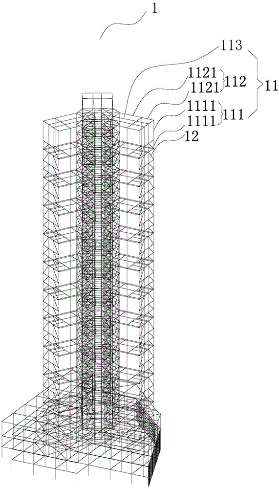 一种建筑结构体系的制作方法