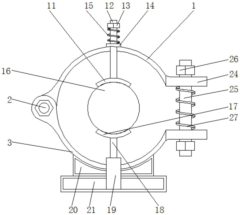 一种便于拆装的脚手架连接扣件的制作方法