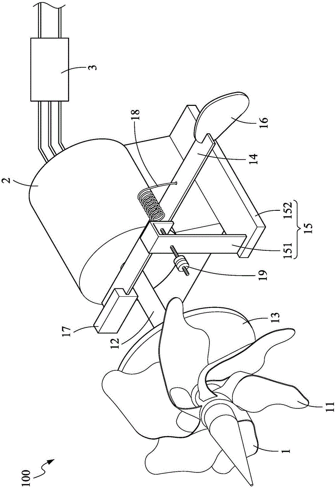 风力发电装置及具有该风力发电装置的交通载具的制作方法