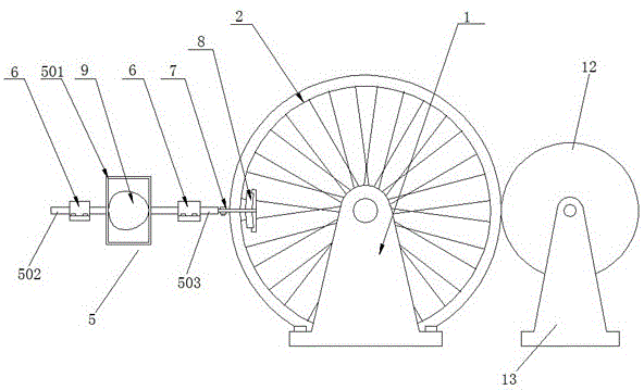 一种自行车刹车片模拟测试装置及方法与流程