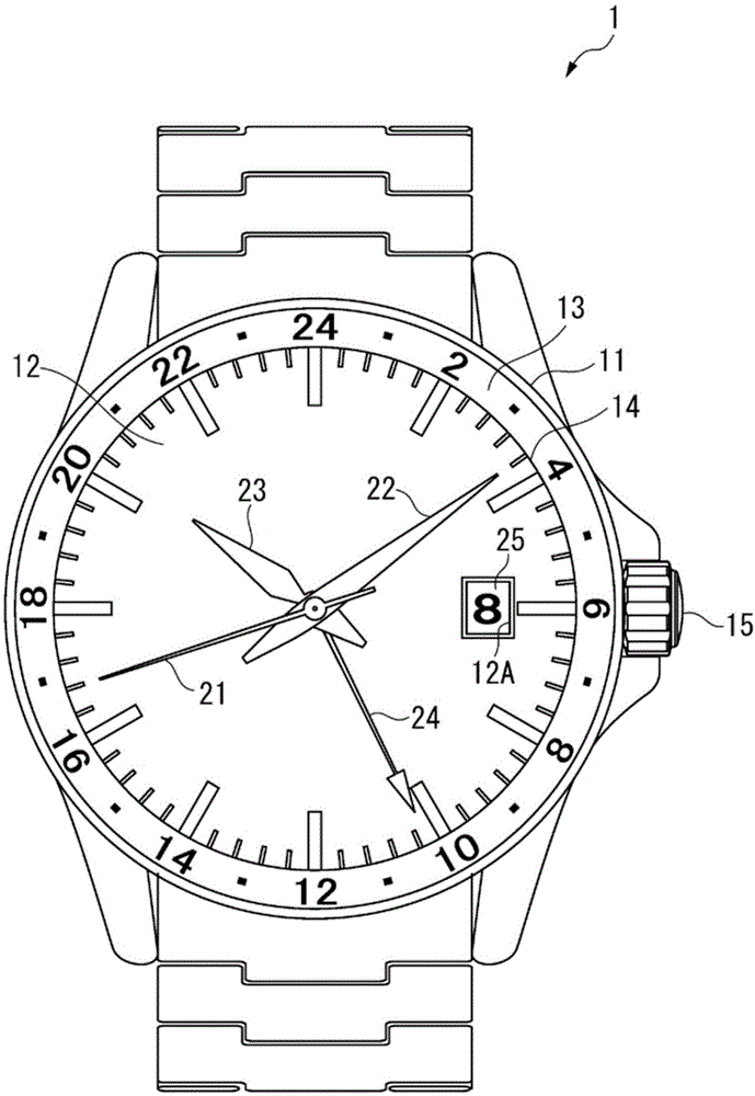 钟表用机芯以及钟表的制作方法