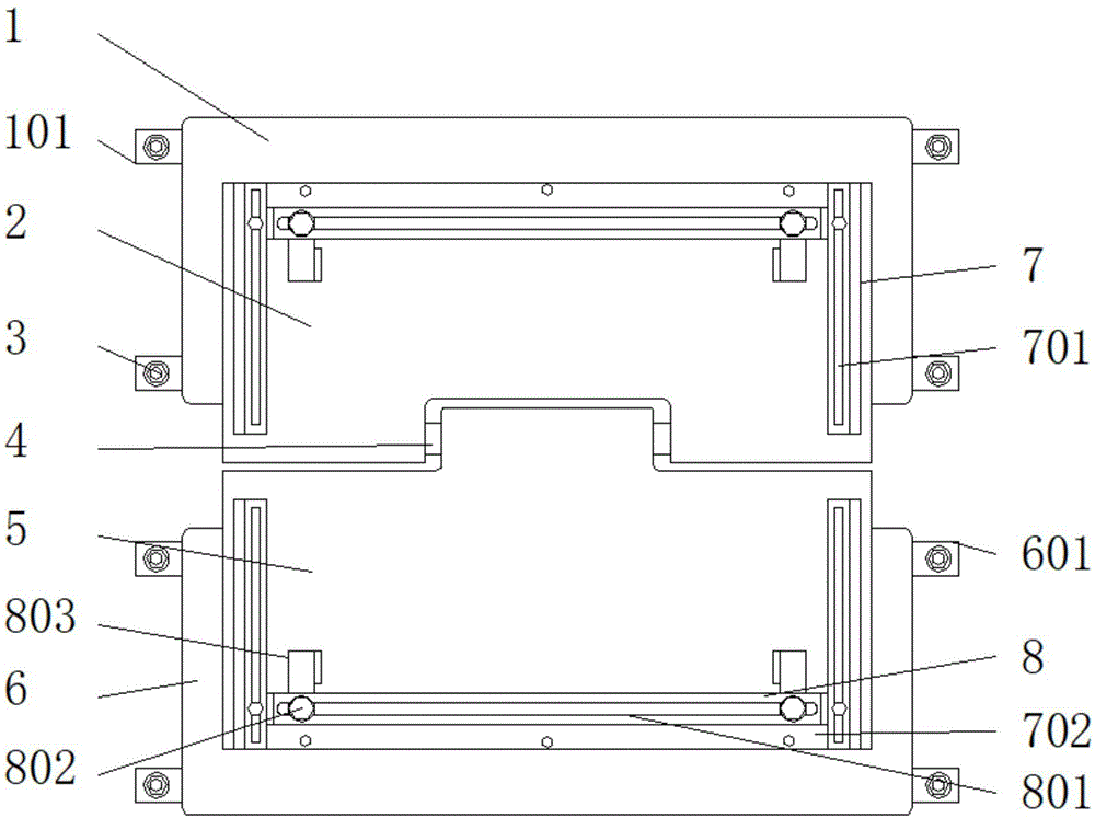 一种金属板冲压弯折设备用金属板固定装置的制作方法