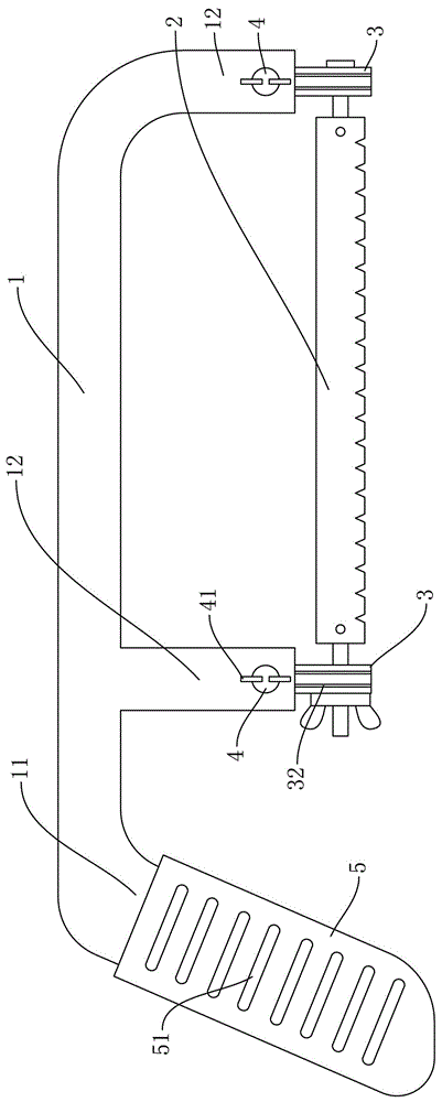 钳工用钳工锯的制作方法