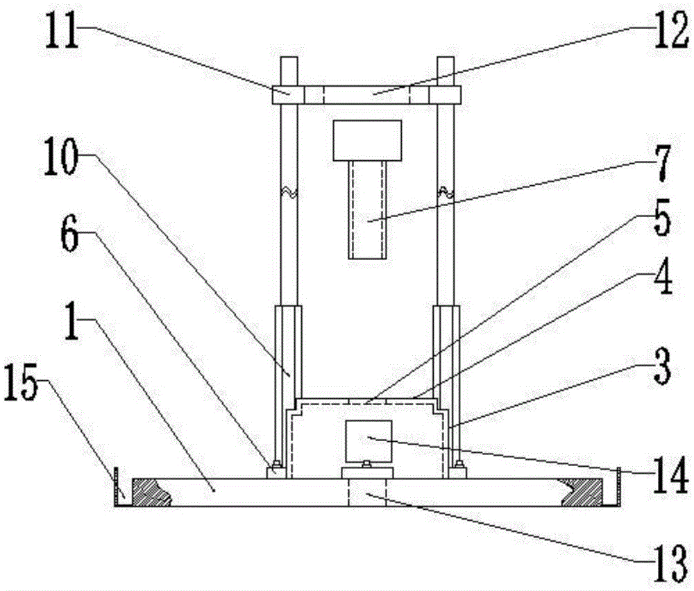 一种缸套专用立式珩磨机定位座的制作方法
